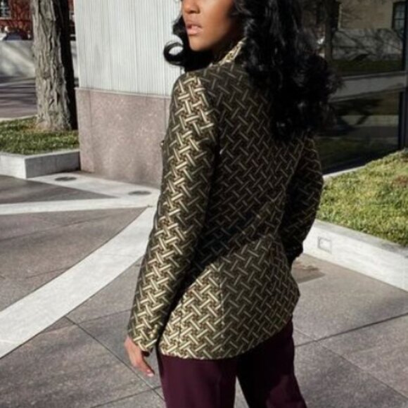 Zara Jaquard Blazer - Picture 4 of 4